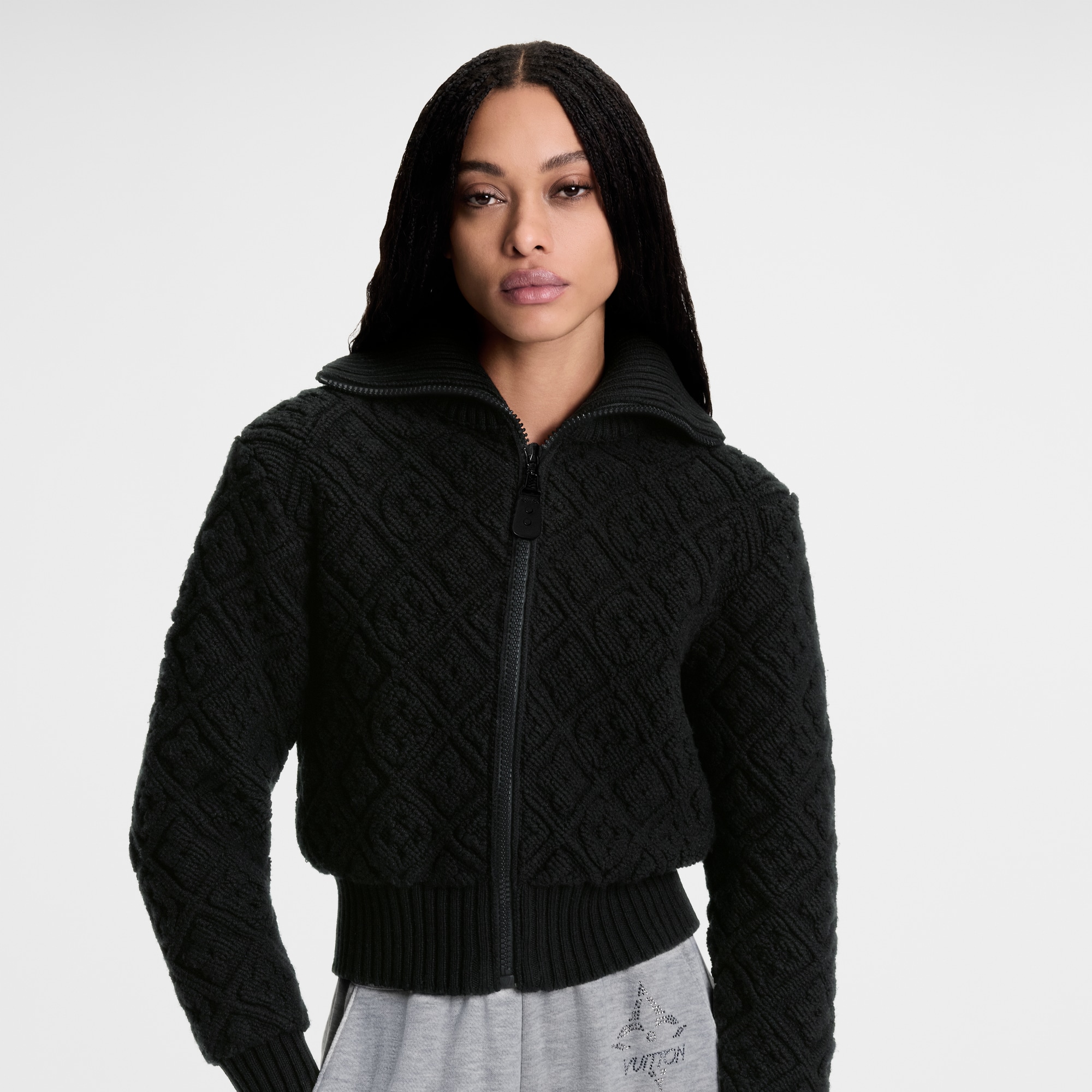 Monogram Toweling Zip-Up Jacket - Ready-to-Wear | LOUIS VUITTON